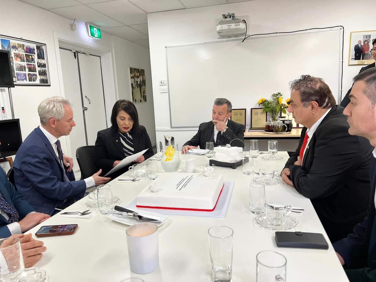 Ministers visit to ALC