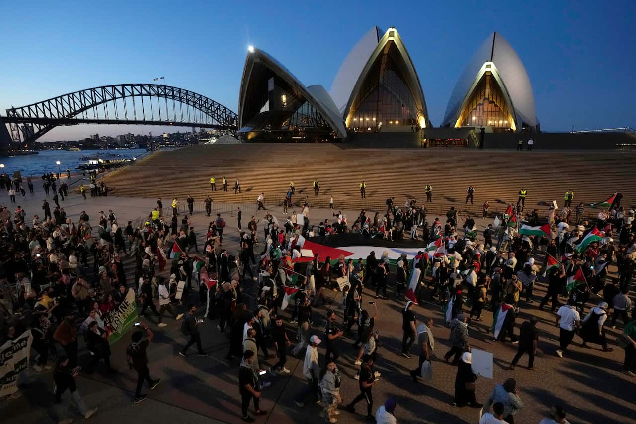 Australia Israel Palestinians