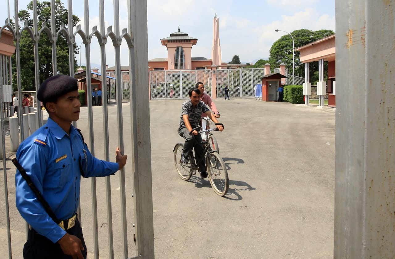 TO GO WITH NEPAL-POLITICS-ROYALS,FOCUS B