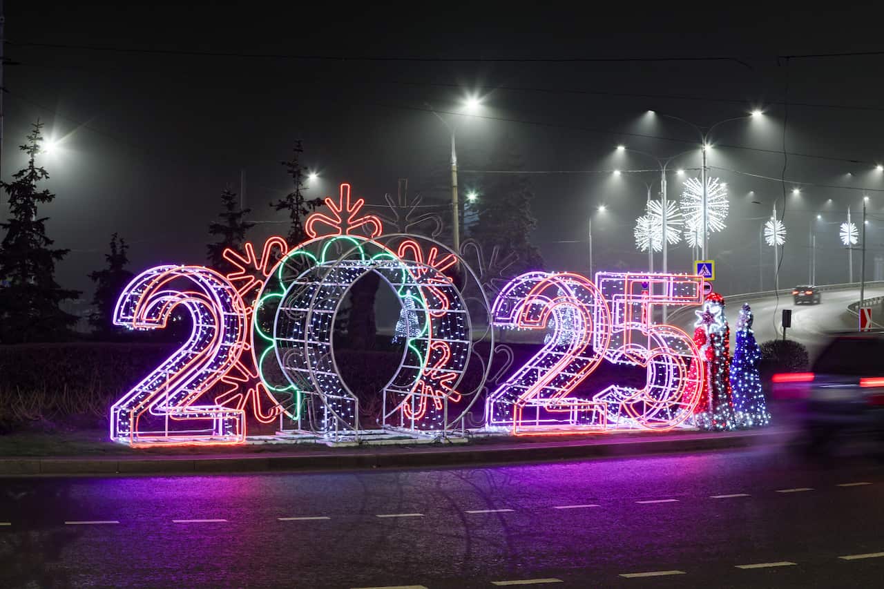Russia: New Year's Eve celebrated in Donetsk, Russia