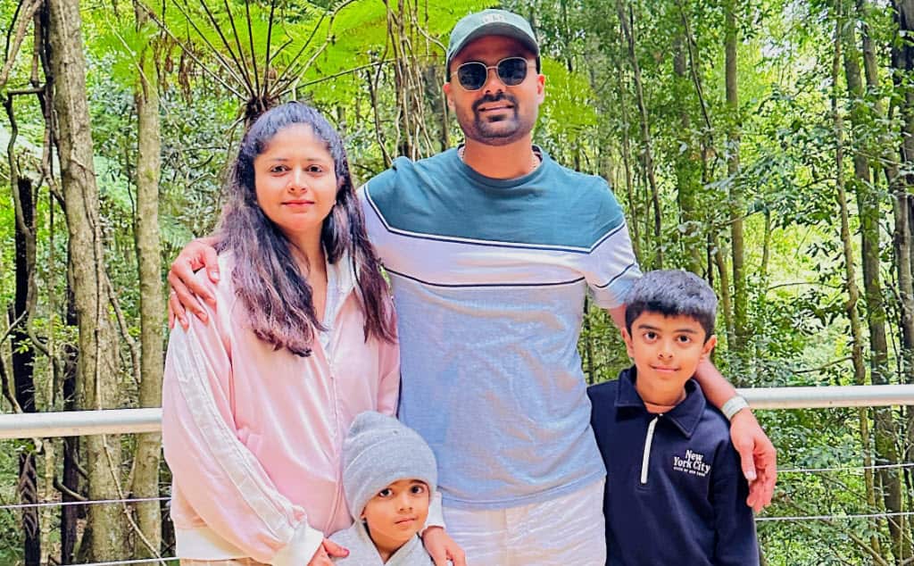 Richa and Chintan Panwala will receive Australian Citizenship on 26 January.