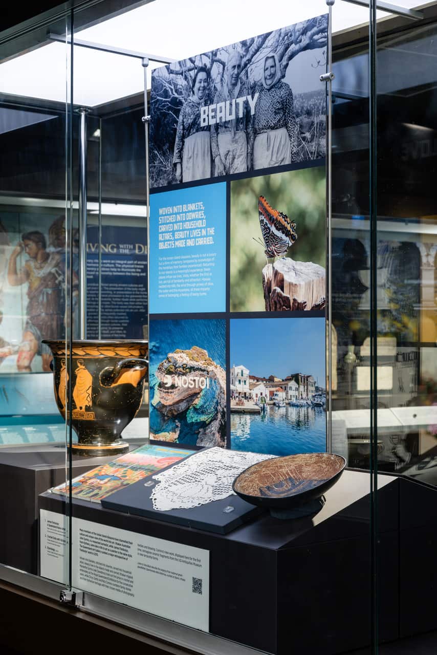 UQ, AntiquitiesMuseum, "Nostoi" installation