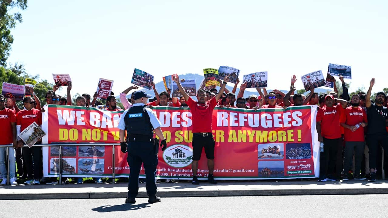 REFUGEE RALLY CANBERRA