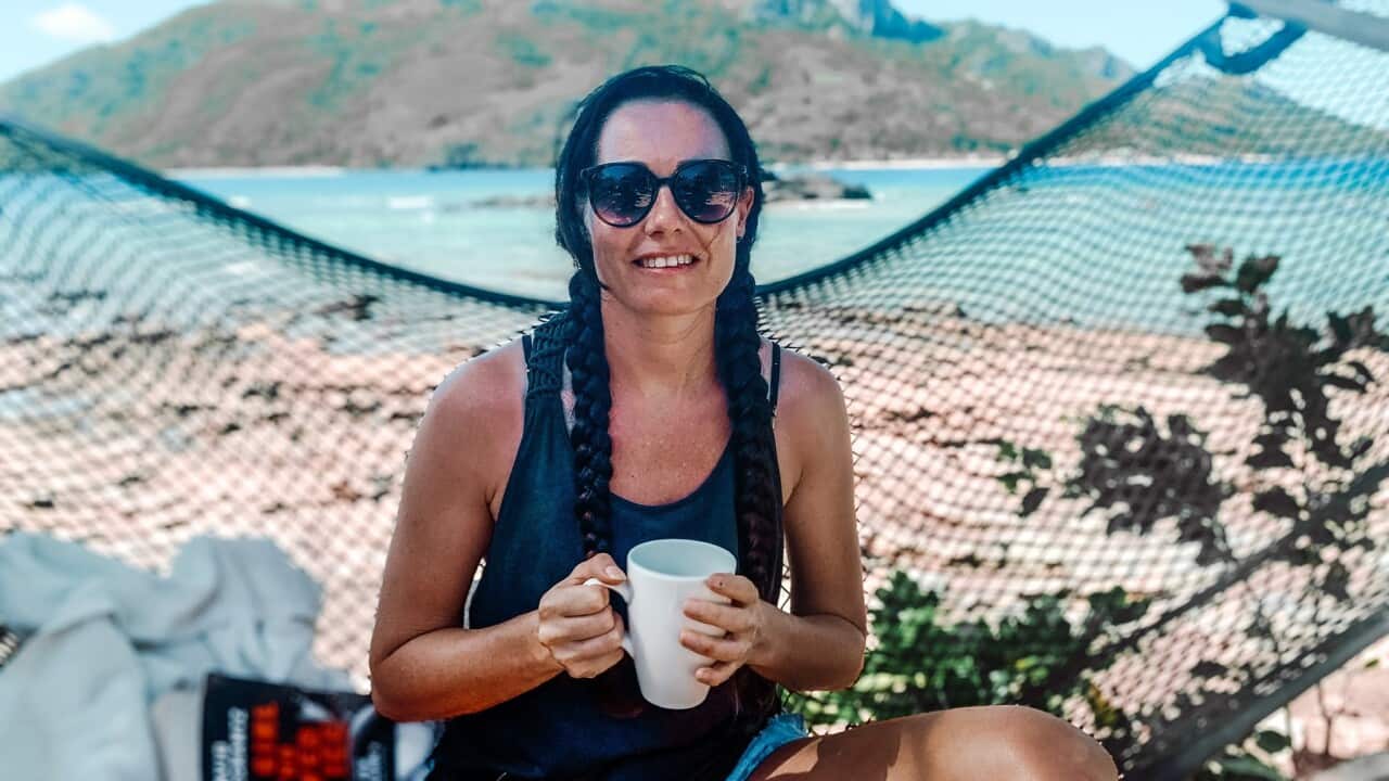 Linda Zevenbergen op vakantie