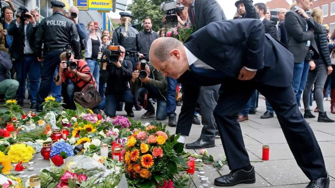 Hamburg supermarket knife attack