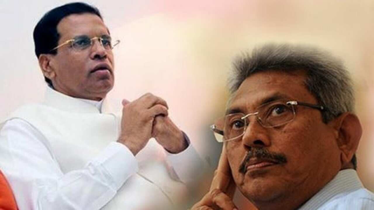 Maithripala Sirisena_ Gotabhaya Rajapaksha