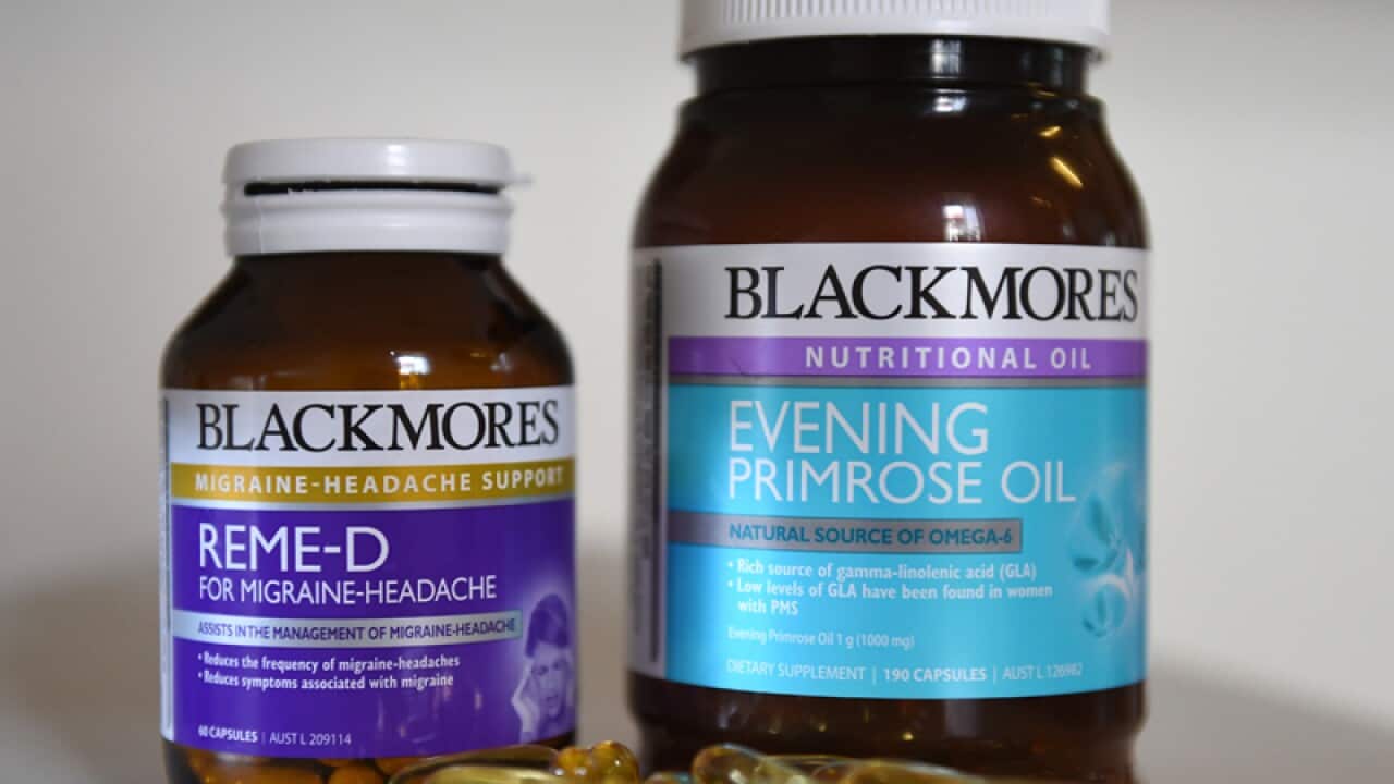 Blackmores natural remedy products
