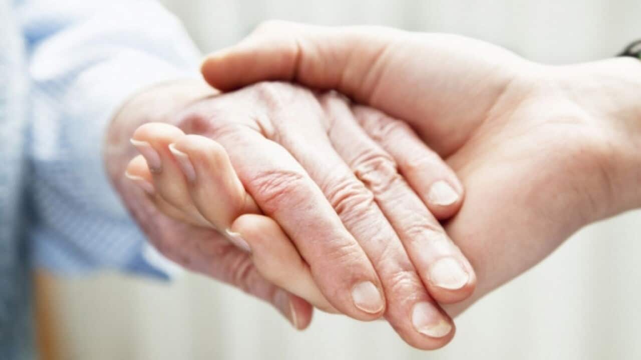 Caring hands