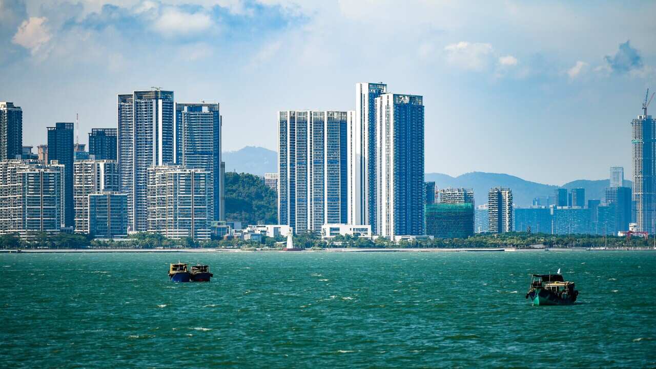 The boats were intercepted off the coast of China's Guangdong province.