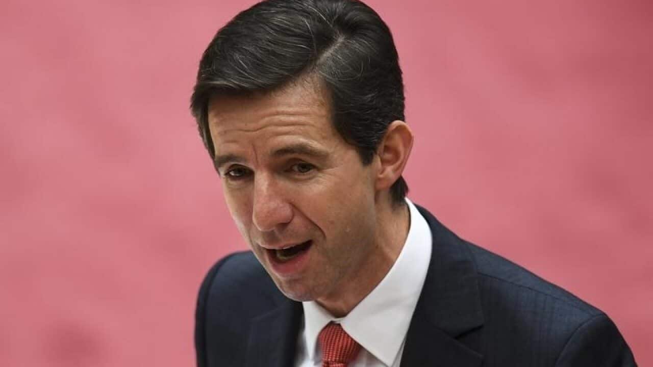 Trade Minister Simon Birmingham.