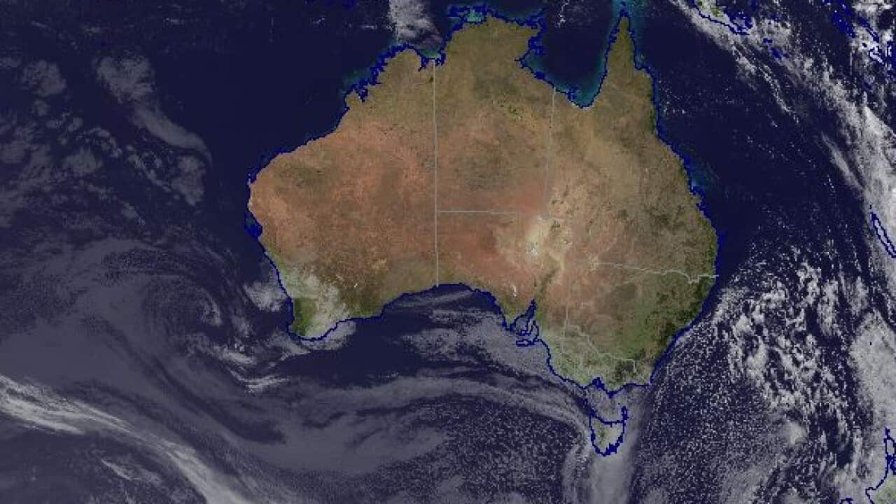 Red notices about severer weather condition in Australia.