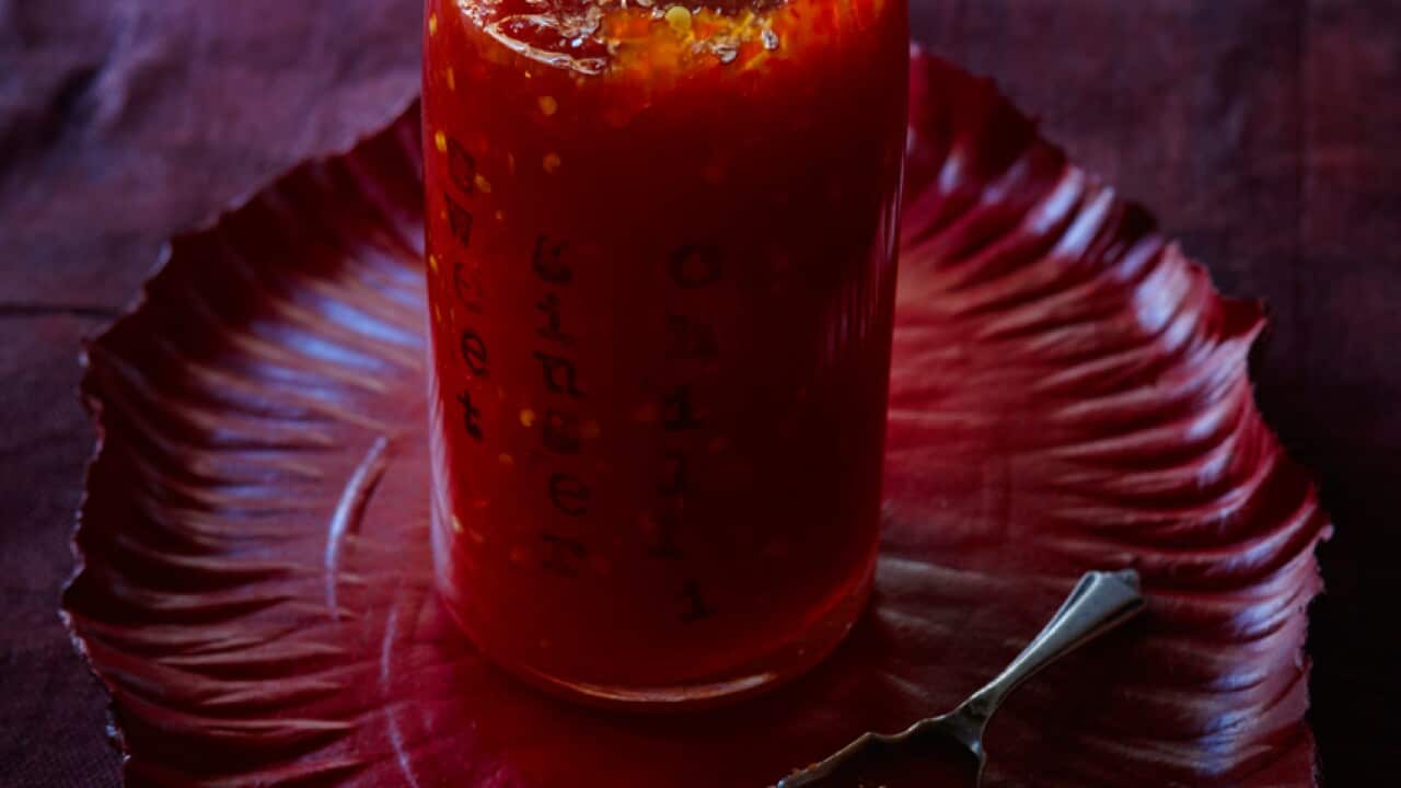 Sweet chilli ginger sauce