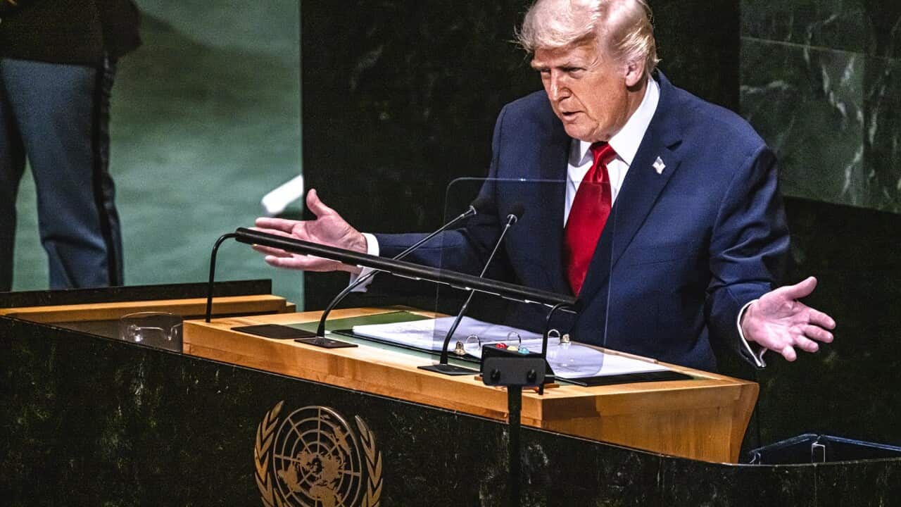 NY: Trump speaks at the United Nations General Assembly