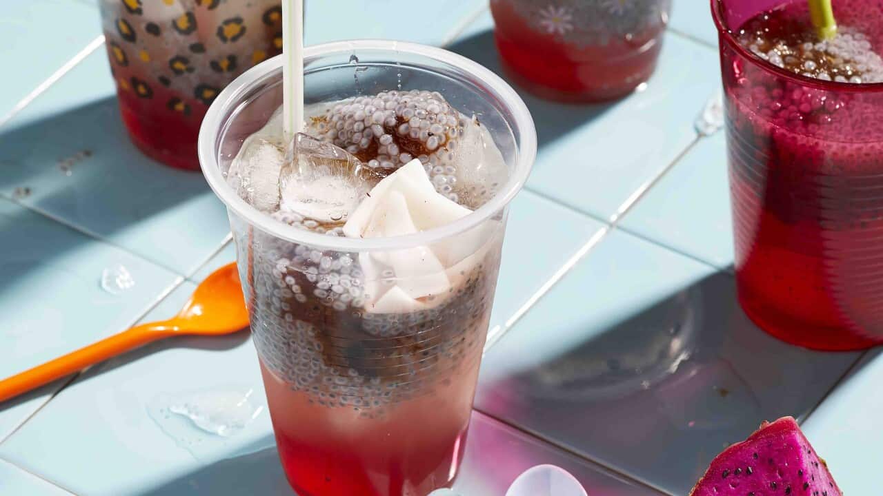 Penang ais tingkap (Penang window sherbet)