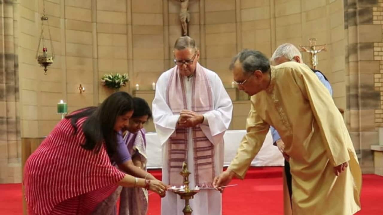 Diwali in St Mary's Church North Sydney