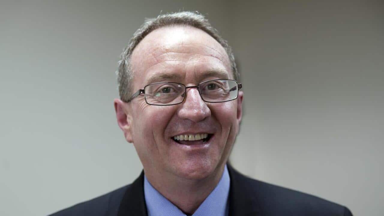 Independent candidate Peter Castieau.