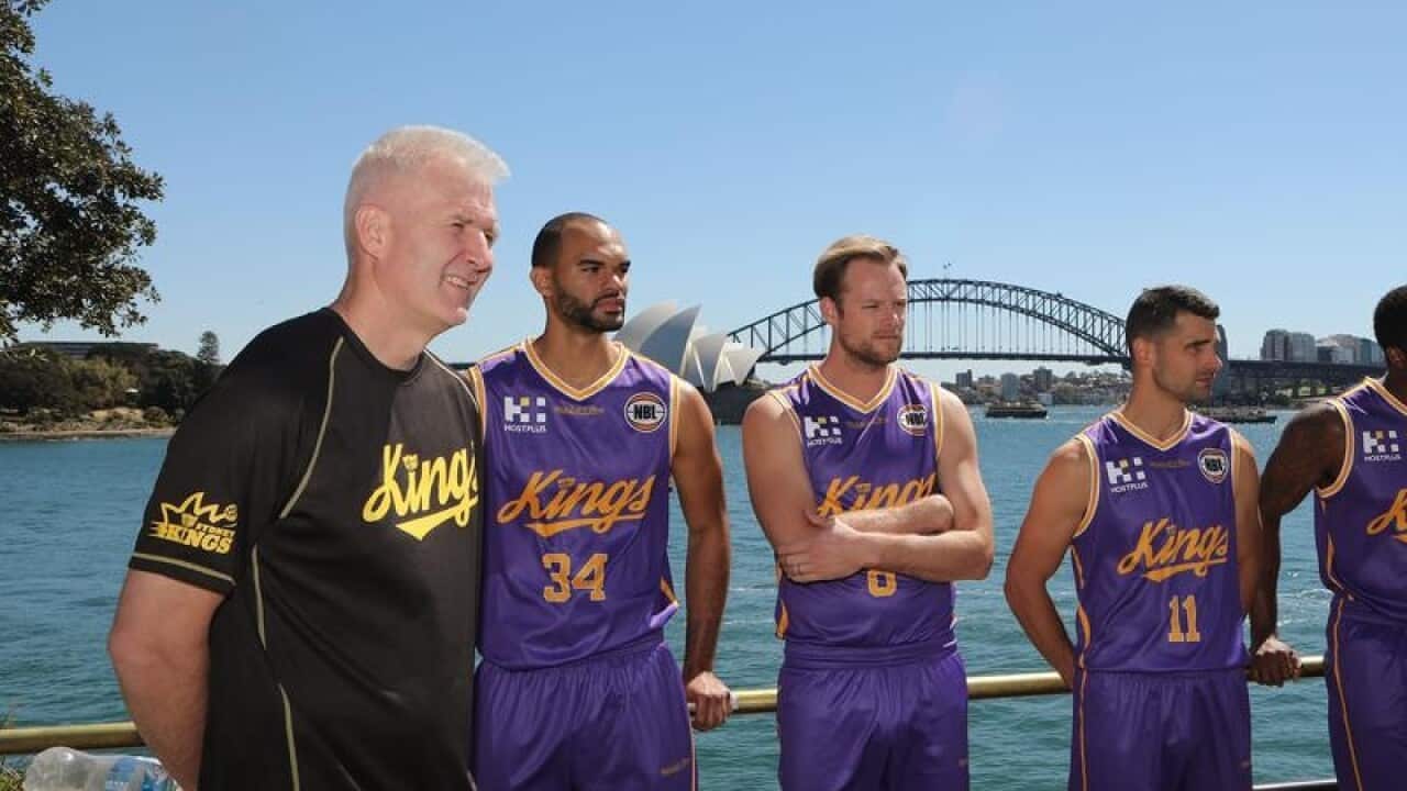 Sydney Kings coach Andrew Gaze