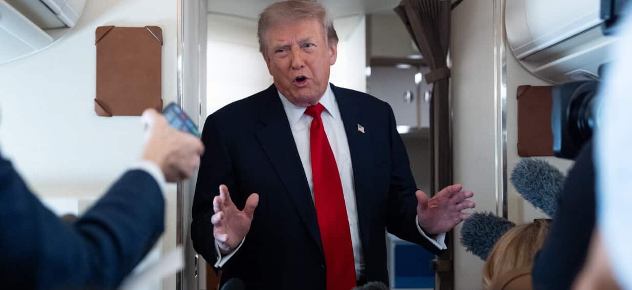 Trump tries optimism as foes hold fire and Iran denies peace talks