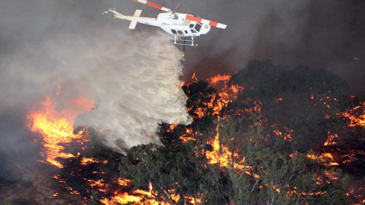 Fires burning throughout Victoria's Grampians region
