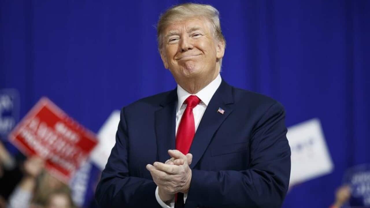 US President Donald Trump