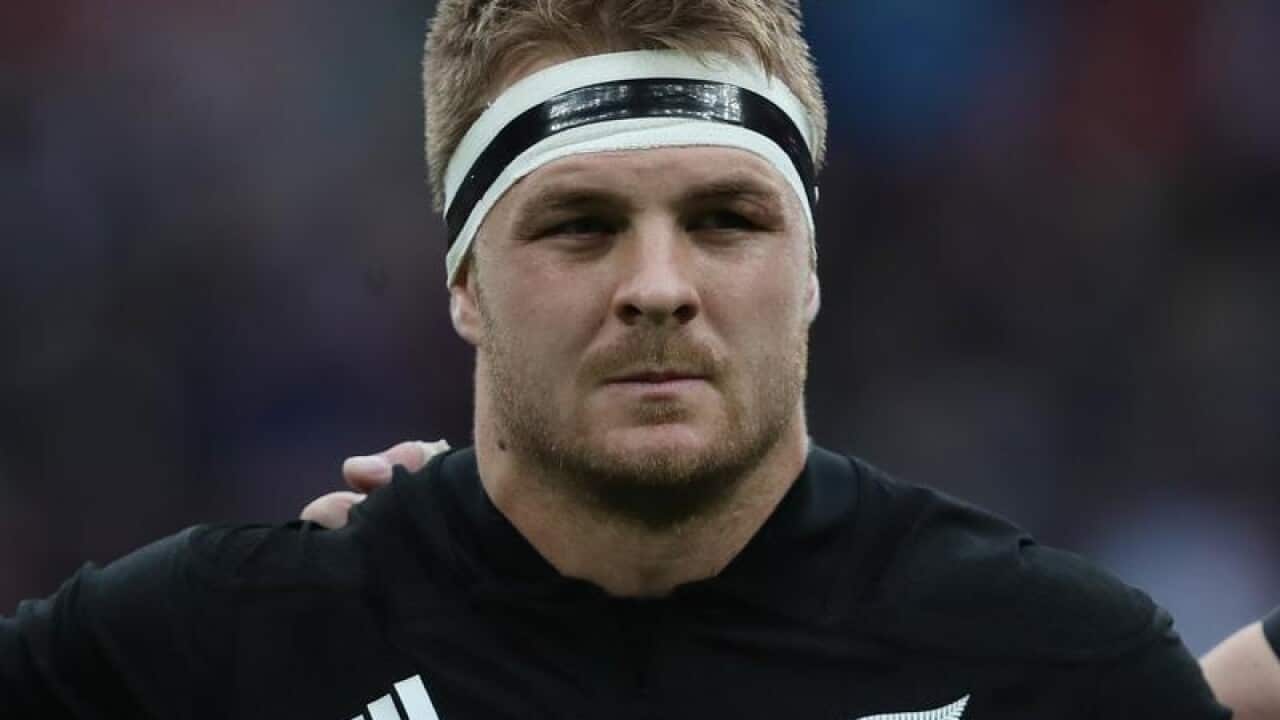 New Zealand flanker Sam Cane