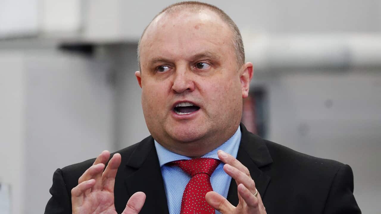 Minister for Customs, Community Safety and Multicultural Affairs Jason Wood.