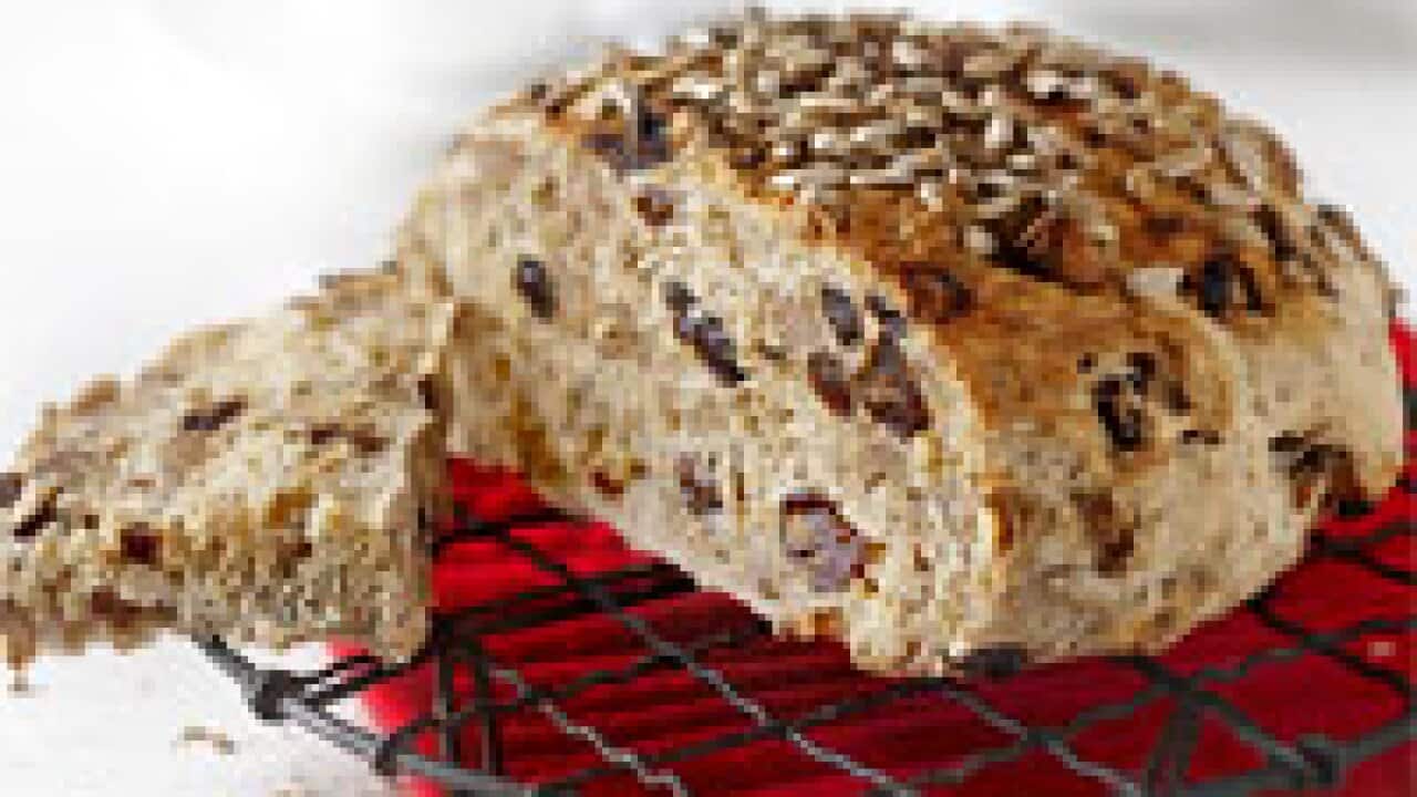 Fruit and nut bread