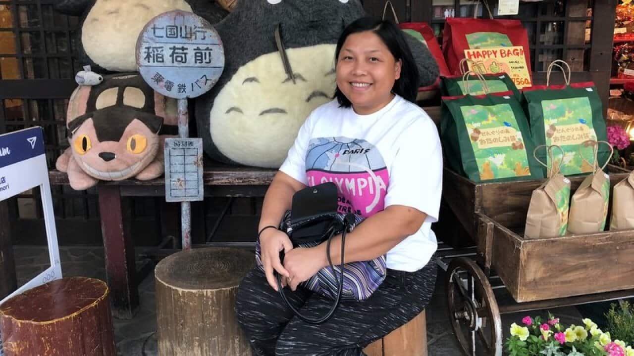 Bonnie Kwan in Kyoto, Japan