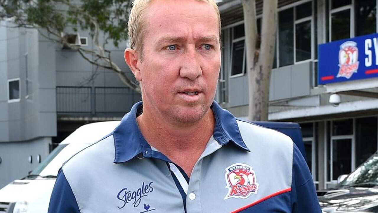 Sydney Roosters NRL coach Trent Robinson