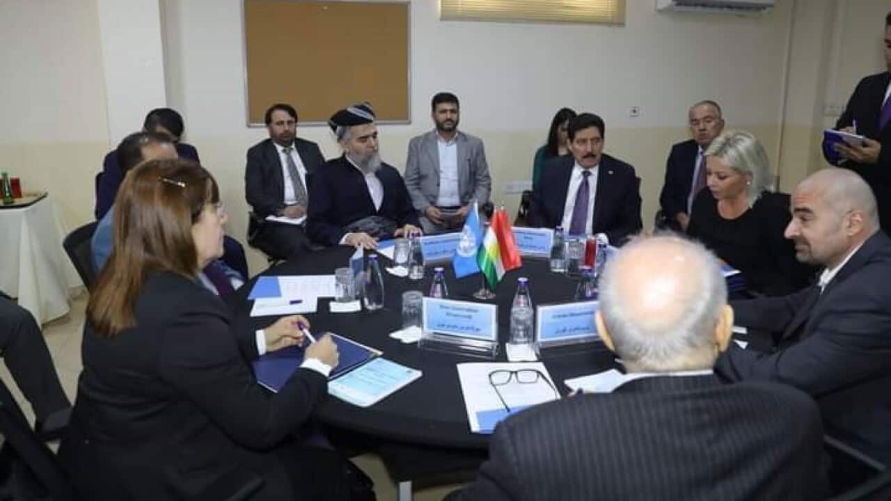 Kurdish political parties meet with UN representative