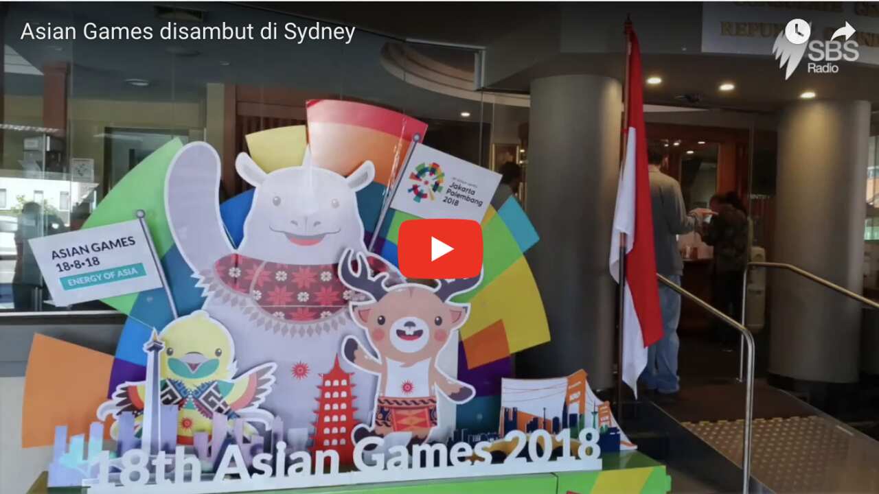 Asian Games disambut di Sydney (5/8/2018)