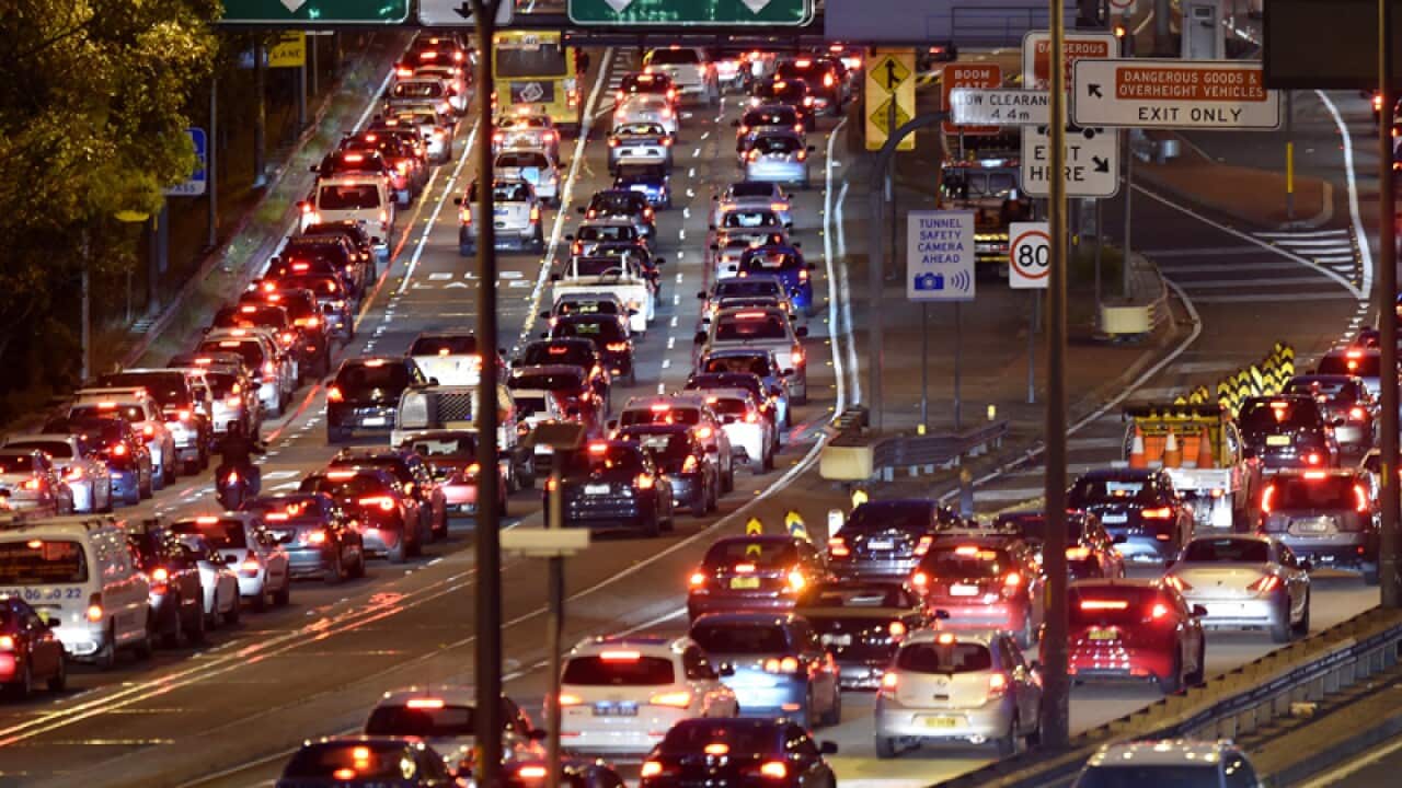 General view of traffic