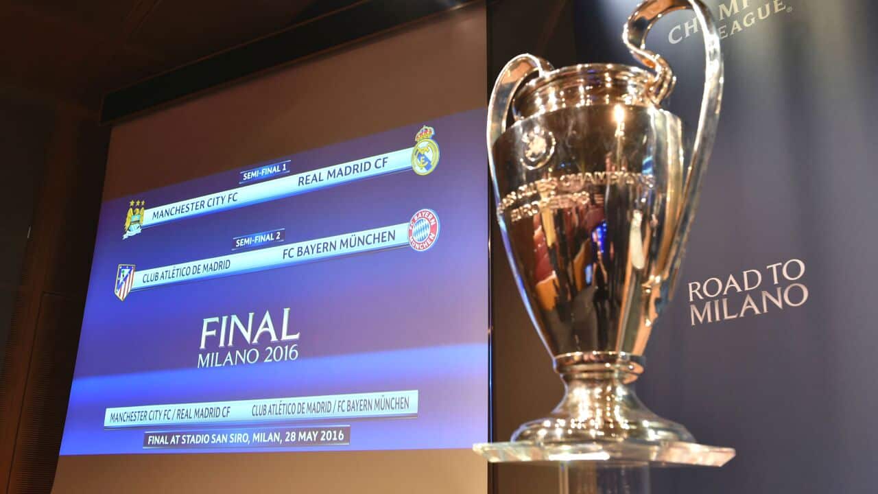 UEFA Champions League Semi-Final draw