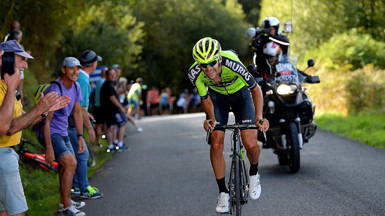Mikel Iturria, Euskadi Basque Country-Murias, Vuelta a España