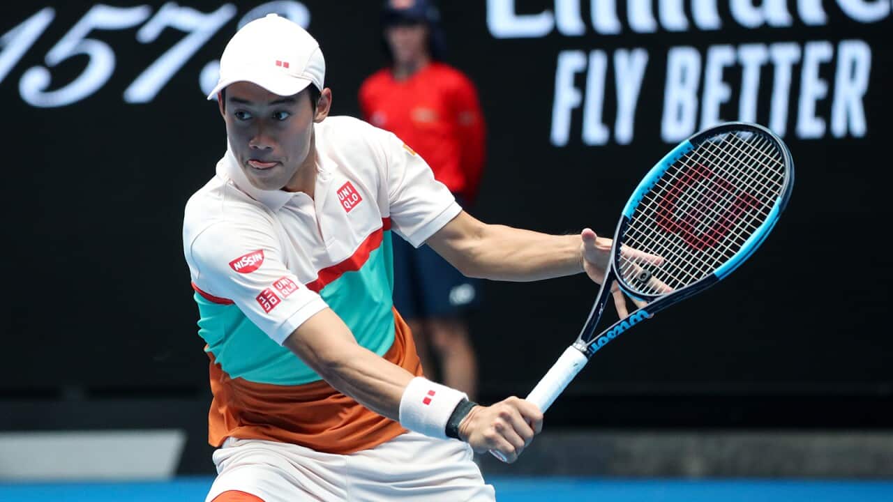 kei nishikori karlovic 2019 tennis australian open
