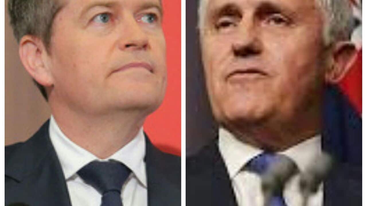 Shorten and Turnbull