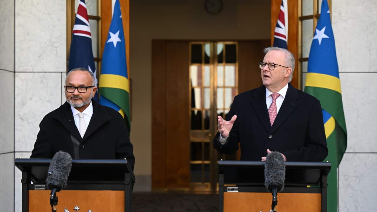 SOLOMON ISLANDS PM VISIT