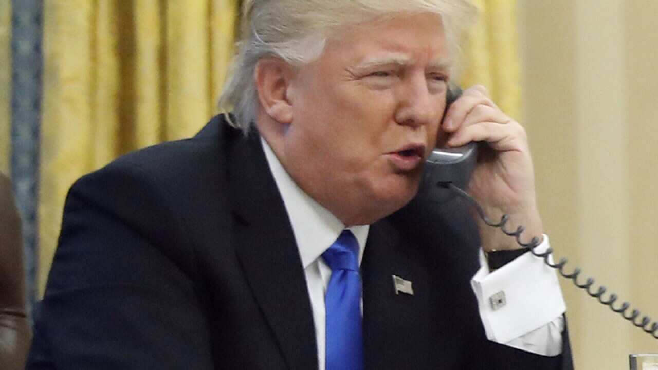 US President Donald Trump