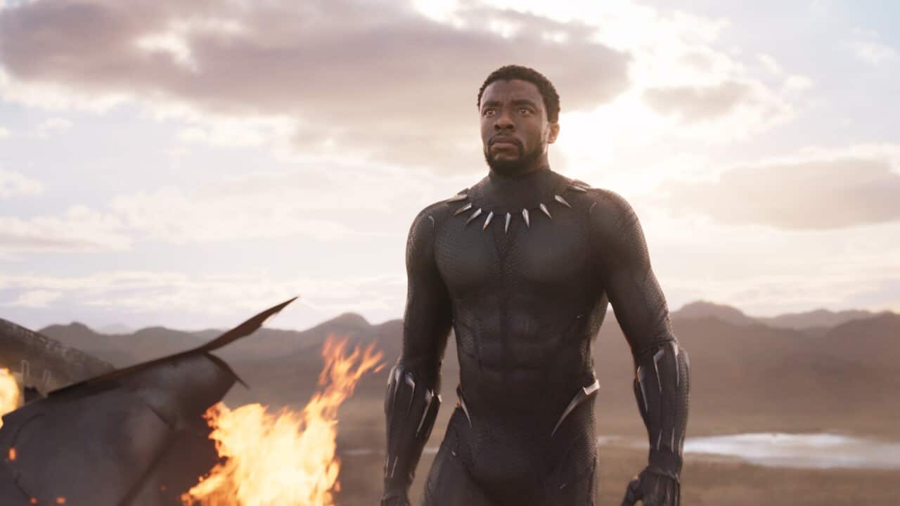 Marvel Studios' T'Challa/Black Panther (Chadwick Boseman).