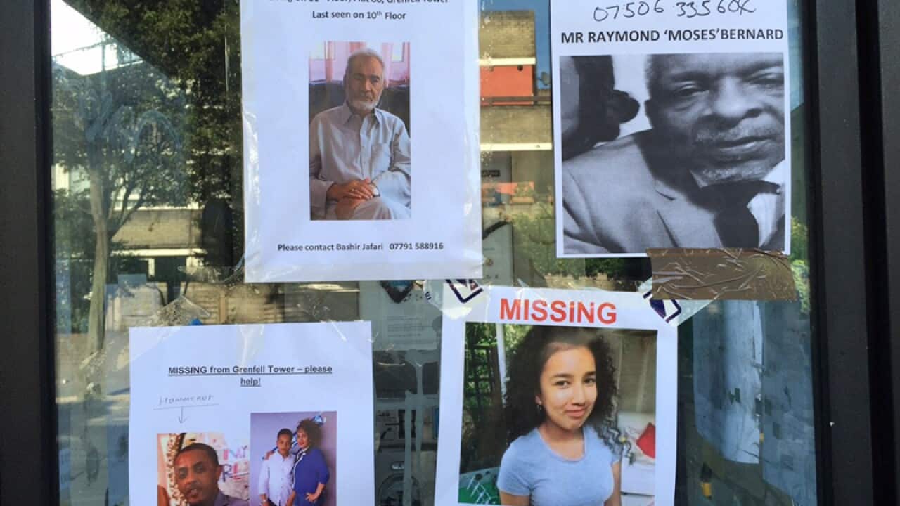 Grenfell Missing person posters