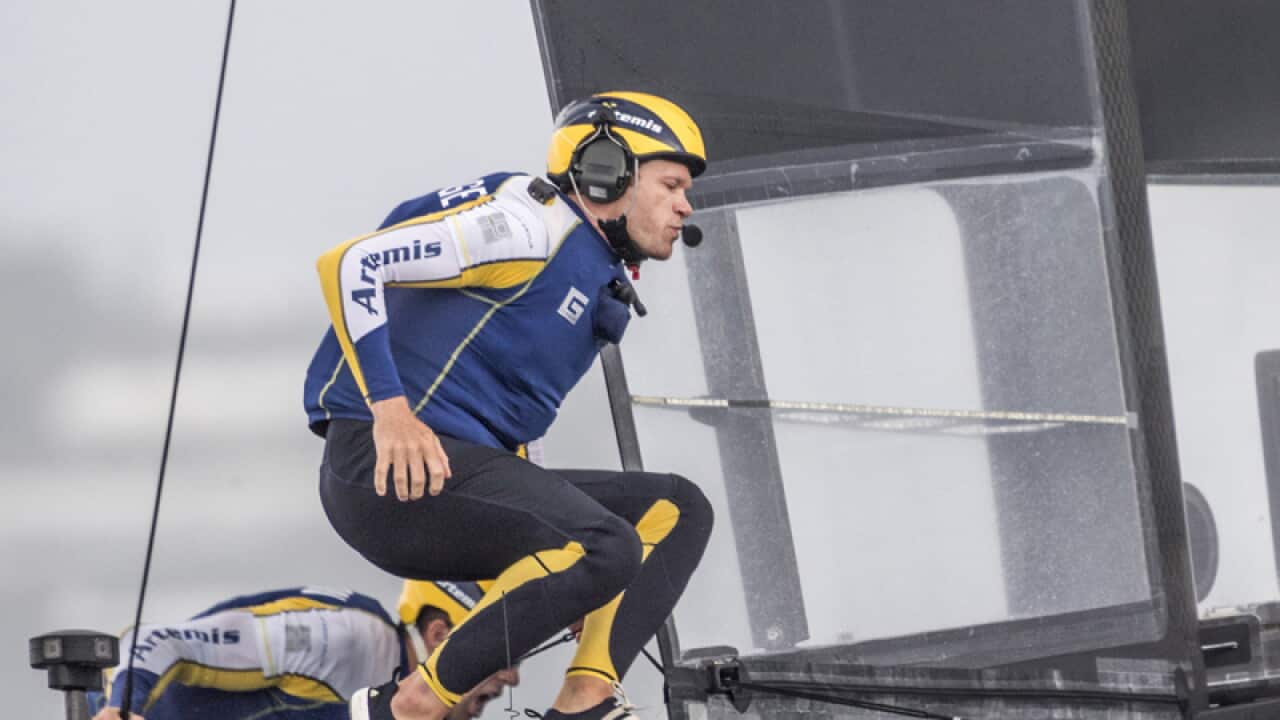 Nathan Outteridge, skipper of Artemis Racing