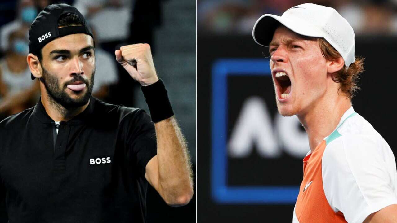 Matteo Berrettini e Jannik Sinner