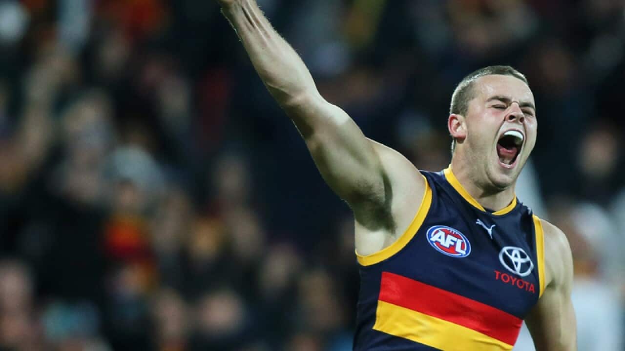 Brad Crouch of the Adelaide Crows