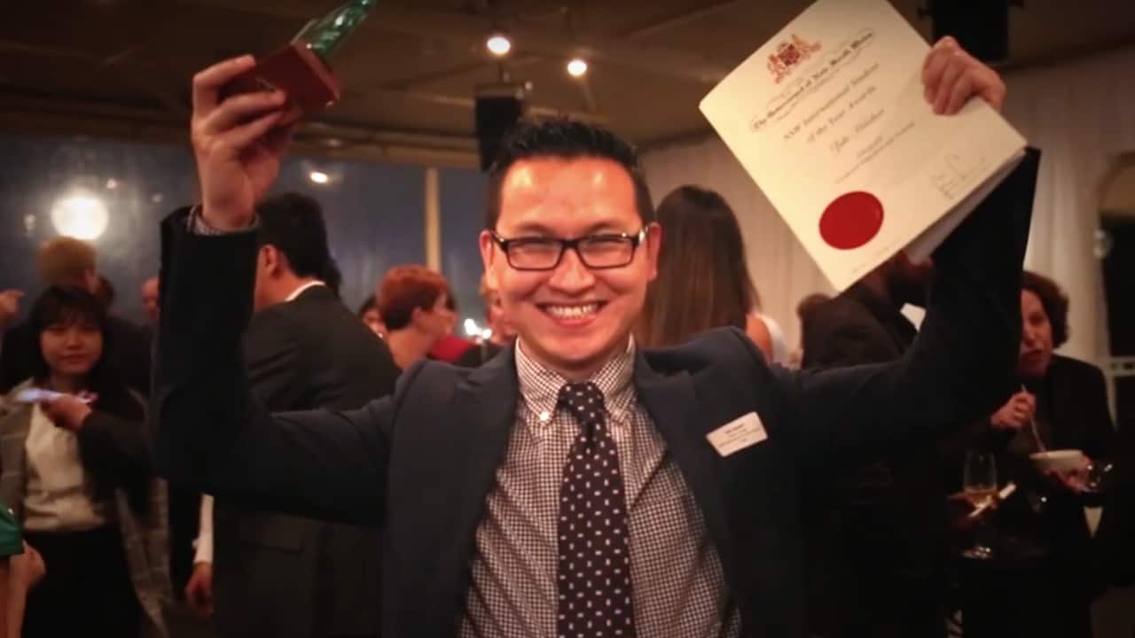 Kaki Haidari, International Student of the Year