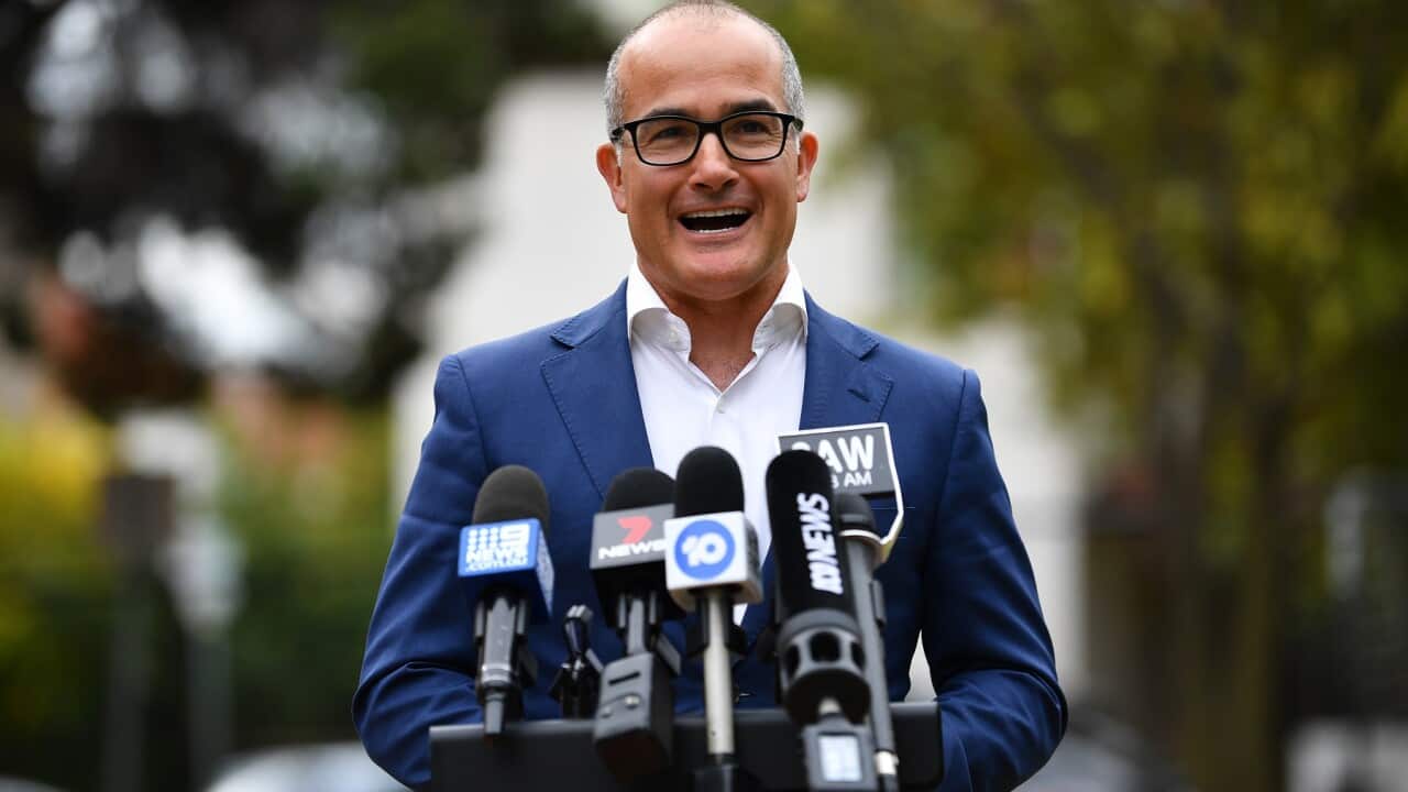 Acting Victorian Premier James Merlino