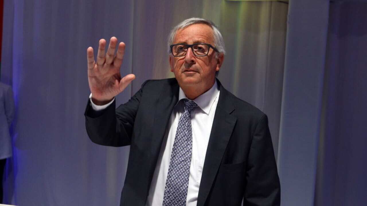EU Commission president Jean-Claude Juncker