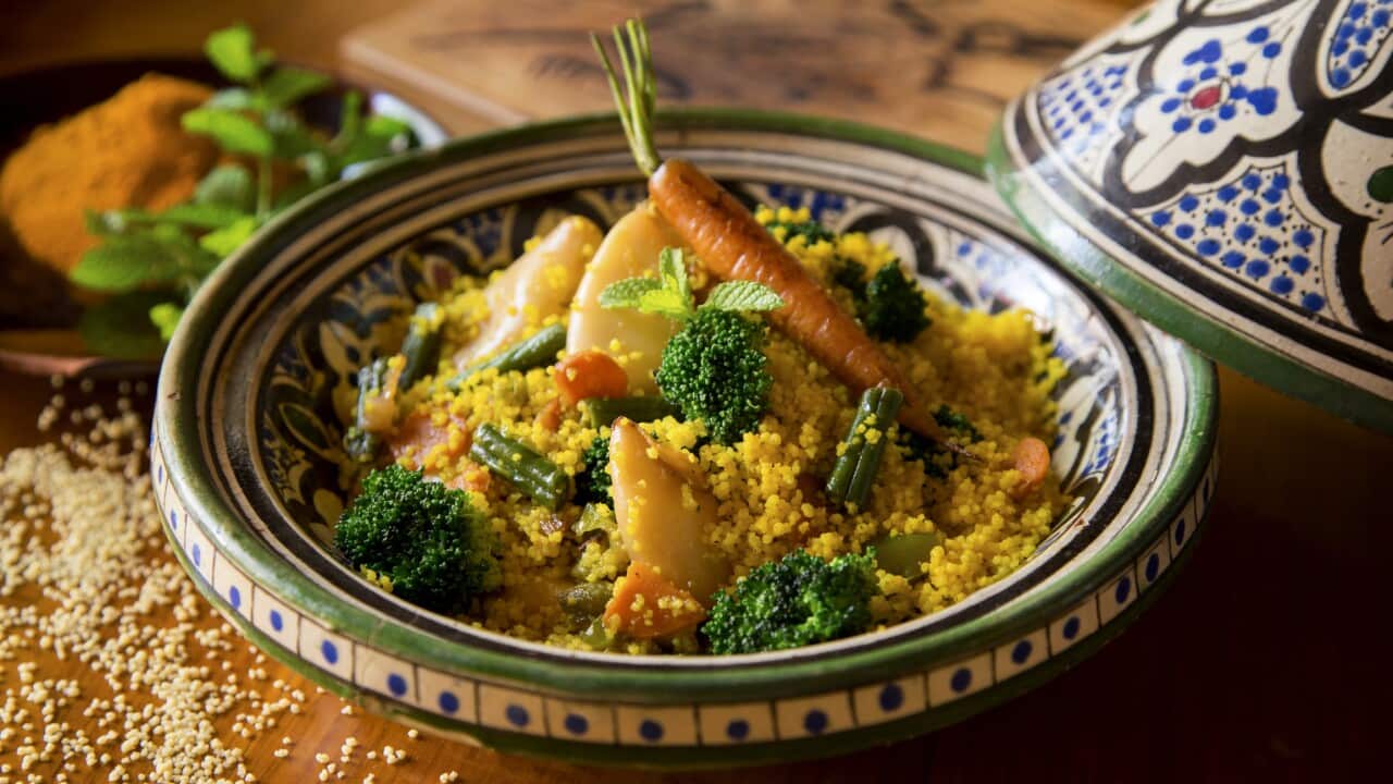 vegetable couscous tagine