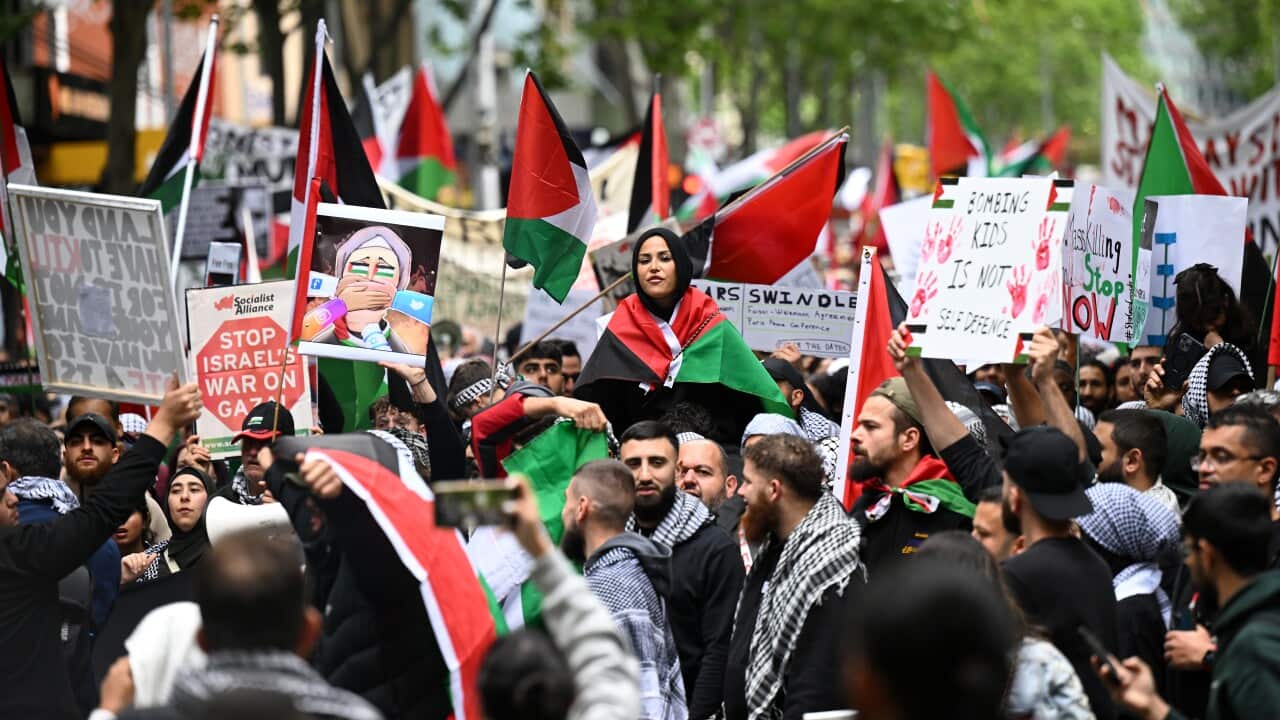 PRO PALESTINE PROTEST MELBOURNE
