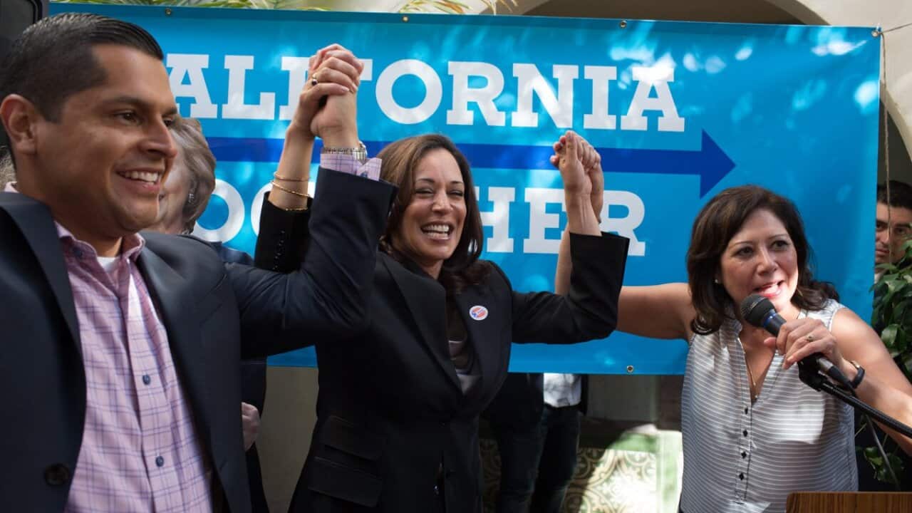 Kamala Harris, now Senator-elect, from California