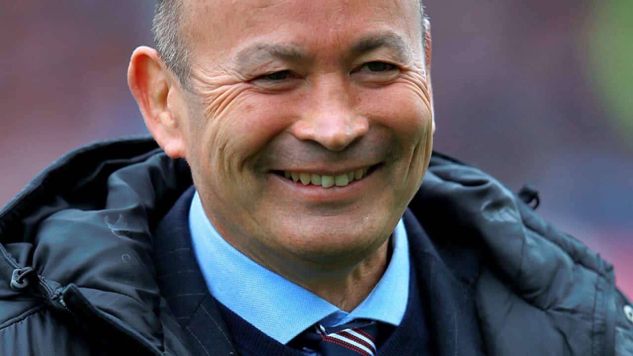 Rugby coach Eddie Jones